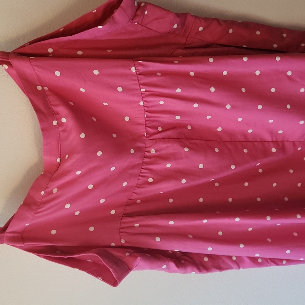NWT Torrid Mini Pink Polka Dot Sleeveless Sundress size 4, 26 - Picture 10 of 12